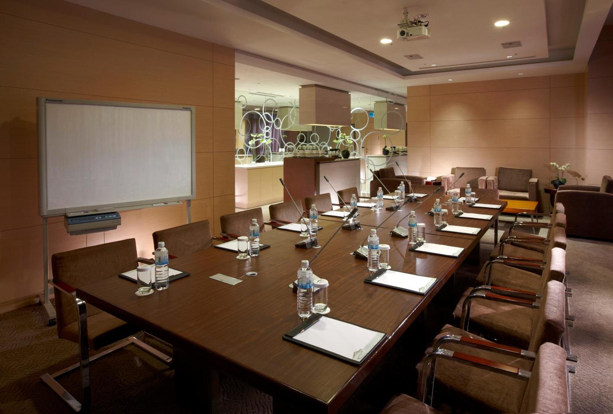 Evergreen Resort Hotel - Jiaosi Csiaohszi Kültér fotó Meeting room