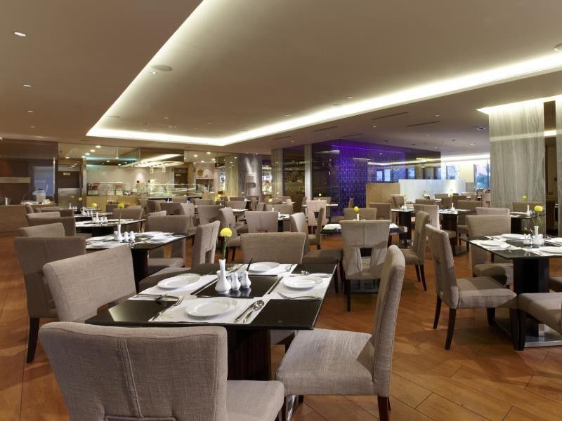 Evergreen Resort Hotel - Jiaosi Csiaohszi Kültér fotó The restaurant